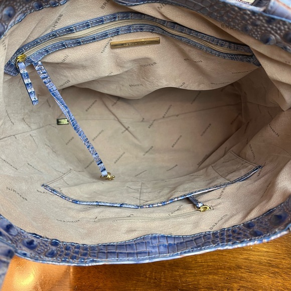 Brahmin NWOT Rare Brayden Tote in Washed Indigo Large! NEW LOWER PRICE! - Picture 4 of 10